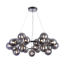 Pendul Maytoni DALLAS sticla fumuriu 25x G9 - MOD548PL-25CH