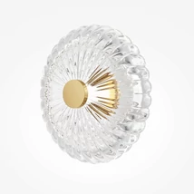 Aplica de perete Maytoni AMULET metal, sticla, auriu, transparent, LED, 8W, 3000K, 360 Lm - MOD555WL-L4G3K
