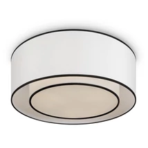 Plafoniera Maytoni Bergamo metal, tesatura, alb, E27 - MOD613CL-03W