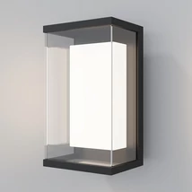 Aplica exterioara Maytoni BAKER STREET metal, sticla, negru, LED, 10W, 3000K, 420 Lm, IP 65 - O021WL-L10B3K