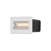 Spot incastrat exterior Maytoni Bosca metal, alb, LED, 3000K, 3W, 250lm, IP65 - O045SL-L3W3K