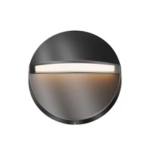 Aplica de perete exterioara Maytoni MANE metal, plastic, negru, alb, LED, 3000K, 3W, 100lm, IP54 - O046SL-L3B3K