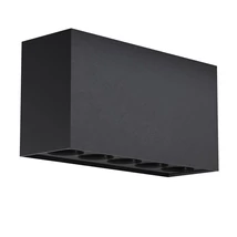 Plafoniera exterioara Maytoni ARES metal, sticla, grafit, LED, 3000K, 10W, 700lm, IP54 - O309CL-L10GF3K
