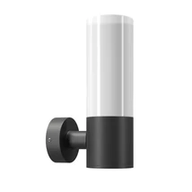 Aplica de perete exterioara Maytoni Willis metal, plastic, negru, alb, E27, IP54 - O418WL-01B