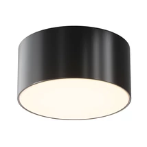 Plafoniera exterioara Maytoni ZON IP metal, plastic, negru, alb, LED, 3000K, 15W, 900lm, IP65 - O430CL-L15B3K