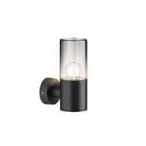 Aplica de perete exterioara Maytoni AMAS metal, sticla, grafit, fumuriu, E27, IP54 - O432WL-01GF