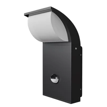 Aplica de perete exterioara cu senzor de miscare Maytoni STOCK metal, plastic, grafit, alb, LED, 3000K, 7W, 450lm, IP65 - O446WL-L7GF3KSR