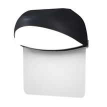 Aplica de perete exterioara Maytoni GLOSS metal, plastic, grafit, alb, LED, 3000K, 7W, 500lm, IP65 - O447WL-L7GF3K