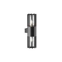 Aplica de perete exterioara Maytoni BARREL metal, plastic, grafit, transparent, E27, IP54 - O453WL-02GF
