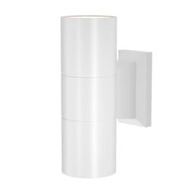 Aplica de perete exterioara Maytoni Bowery metal, alb, GU10, IP54 - O574WL-02W