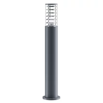 Lampadar exterior Maytoni Bronx metal, gri, E27, IP54 - O576FL-01GR1