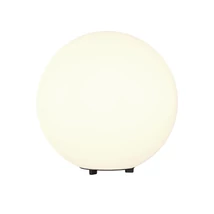 Decor exterior Maytoni Erda metal, plastic, negru, alb, E27, IP54 - O594FL-01W