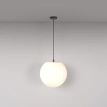 Pendul exterior Maytoni Erda metal, plastic, negru, alb, E27, IP54 - O594PL-01B