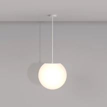 Pendul exterior Maytoni Erda metal, plastic, alb, E27, IP54 - O594PL-01W
