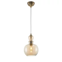 Pendul Maytoni TONE sticla chihlimbar 1x E27 - P003PL-01BZ