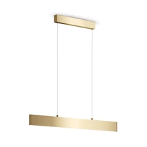 Pendul Maytoni Step metal, auriu, LED, 4000K, 23W, 1200lm - P010PL-L23G4K