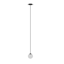 Pendul incastrabil Maytoni LUNA metal, plastic, negru, alb, LED, 4000K, 5W, 330lm - P039PL-5W4K-10INS-B