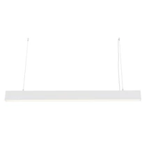Pendul Maytoni BASIS metal, alb, LED, 4000K, 40W, 3040lm - P051PL-L40W4K