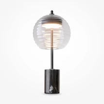 Veioza Maytoni MYSTIC metal, sticla, negru, transparent, LED, 3000K, 8W, 100lm - P060TL-L12BK