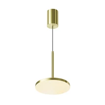 Pendul Maytoni PLATO metal, plastic, alama, alb, LED, 3000K, 12W, 760lm - P076PL-L12W3K-BS