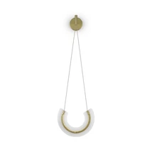 Aplica de perete Maytoni Maya metal, sticla, auriu, LED, 3000K, 10W, 350lm - P091WL-L18G3K