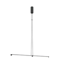 Pendul Maytoni SUPERSYMMETRY metal, negru, LED, 4000K, 18W, 850lm - P096PL-L11BK1