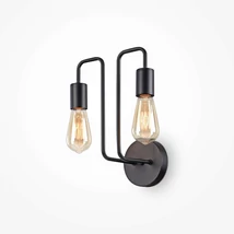 Aplica de perete Maytoni GILBERT metal negru 2x E27 - T532WL-02B