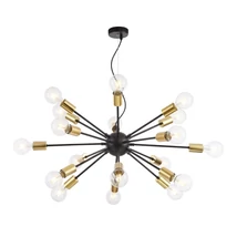Pendul Maytoni JACKSON metal negru 18x E27 - T546PL-18B
