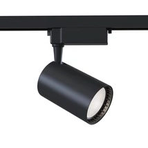 Sursa de lumina pentru sistem cu sina monofazat Maytoni Vuoro metal, negru, LED, 3000K, 26W, 2700lm - TR003-1-26W3K-S-B