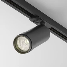 Sursa de lumina pentru sina monofazata Maytoni FOCUS ZOOM metal, negru, LED, 3000K, 12W, 900lm - TR021-1-12B3K-Z-D-B