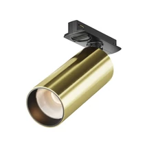 Sursa de lumina pentru sina monofazata UNITY Maytoni FOCUS metal, alama, negru, LED, 3000K, 12W, 900lm - TR021-1-12W3K-W-BBS