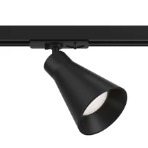 Sursa de lumina pentru sistem cu sina monofazat Maytoni Virar metal, negru, GU10 - TR022-1-GU10-B