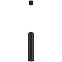 Sursa de lumina pentru sistem cu sina monofazat Maytoni Focus metal, negru, GU10 - TR025-1-GU10-B