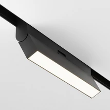 Sursa de lumina pentru sina magnetica Exility Maytoni BASIS ROT metal, negru, LED, 12W, 2700-6000K - TR036-4-12WTW-DD2-B