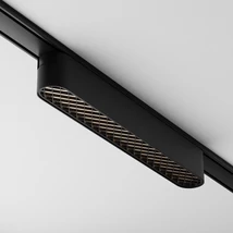 Sursa de lumina pentru sistem magnetic Radity Maytoni BASIS GRID metal, negru, LED, 4000K, 12W, 190lm - TR084-1-12W4K-B