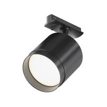 Sursa de lumina pentru sina monofazata UNITY Maytoni POLAR metal, plastic, negru, alb, GX53 - TR088-1-GX53-B