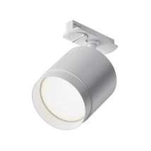 Sursa de lumina pentru sina monofazata UNITY Maytoni POLAR metal, plastic, alb, GX53 - TR088-1-GX53-W