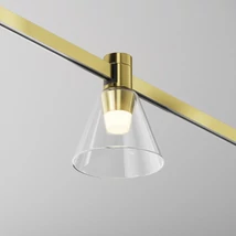 Spot sina magnetica Flarity Maytoni BIANCA metal, sticla, alama, transparent, LED, 3W, 2700K, 60 Lm - TR147-1-3W2.7K-BS-DE
