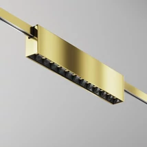 Sursa de lumina pentru sina magnetica Flarity Maytoni POINTS metal, alama, LED, 12W, 2700K, 400Lm - TR150-1-12W2.7K-M-BS-DE