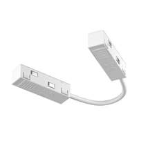 Accesorii pentru sina magnetica Maytoni EXILITY plastic, alb - TRA034CPC-42W-15-1