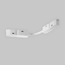Accesoriu sina magnetica Exility Maytoni plastic, alb - TRA034CS-W-DE