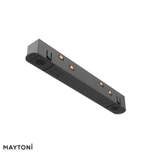 Element de legatura pentru sistem magnetic Maytoni Accessories for tracks Exility metal, negru - TRA034PC-42B