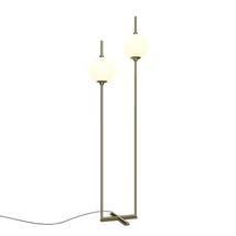 Lampadar Maytoni THE SIXTH SENSE metal, sticla, alama, alb, LED, 3000K, 12W, 750lm - Z020FL-L12BS3K