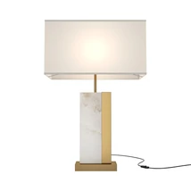 Veioza Maytoni Bianco metal, alabastru, alama, alb, E27 - Z031TL-01BS