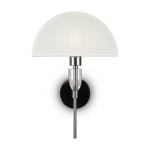 Aplica de perete Maytoni Prima metal, alama, alb, E27 - Z034WL-01CH