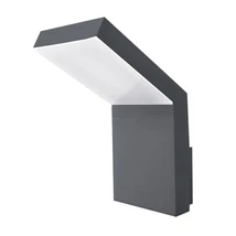 Aplica de perete exterioara NovaLuce Park metal, plastic, gri, LED, 3000K, 6W, 350lm, IP54 - NL-711024