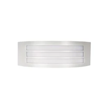 Aplica de perete exterioara NovaLuce Zenith metal, plastic, alb, E27, IP44 - NL-713115