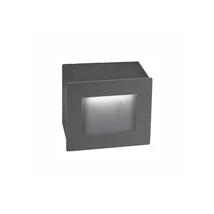 Lampa exterioara incastrabila NovaLuce Krypton metal, gri, LED, 3000K, 3W, 270lm, IP54 - NL-727002