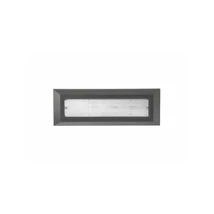 Aplica de perete exterioara NovaLuce Pulsar plastic, gri, LED, 3000-4000K, 4W, 320lm, IP54 - NL-811501