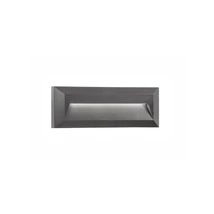 Aplica de perete exterioara NovaLuce Pulsar plastic, gri, LED, 3000-4000K, 2W, 160lm, IP54 - NL-811502